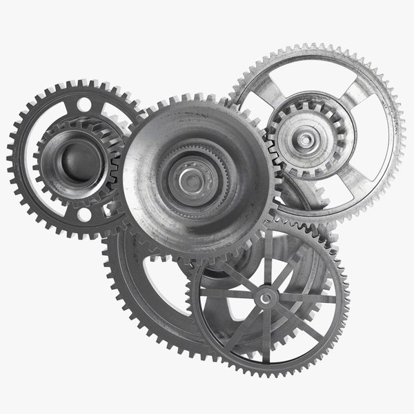 3D metal gear mechanism animation - TurboSquid 1538759