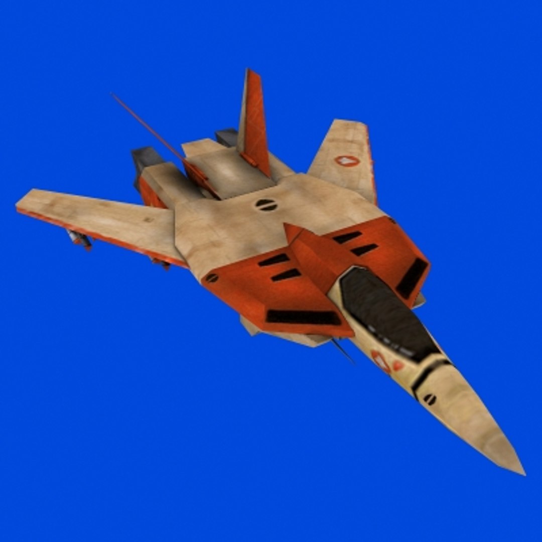 AST21 - Fantasy anime styled interceptor aircraft