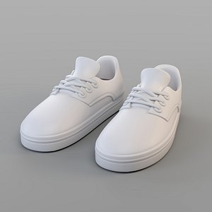 3D sand shoes model