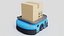 Boîte de véhicules guidés automatisés par robot 3D Warehouse