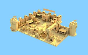 3D castle pack
