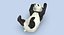 3D panda---rolling model