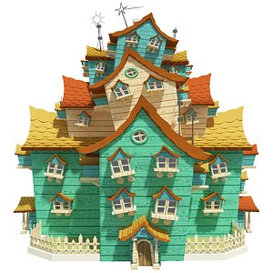 fantasy house 3D