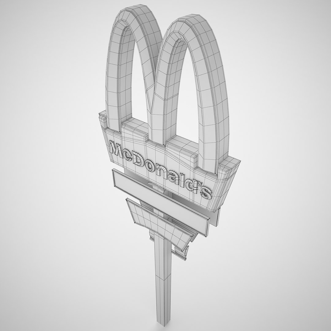 3dsmax Mcdonalds Mc