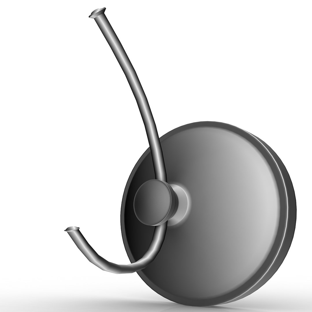 Single Robe Hook Dxf