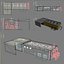 industrial building 3D