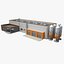 industrial building 3D