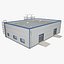 industrial building 3D