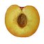 Plum Half 4 3D Model