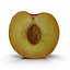 Plum Half 4 3D Model