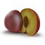 Plum Half 4 3D Model