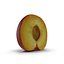 Plum Half 4 3D Model