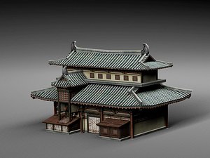 3D house china model