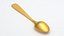 Colher de jantar de ouro