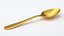 Colher de jantar de ouro
