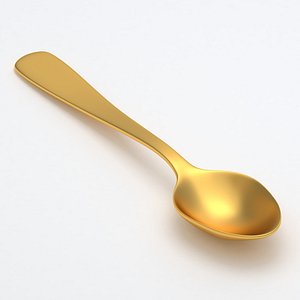 Gold Dinner Spoon