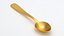 Colher de jantar de ouro