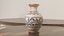 Traditionelles handbemaltes Keramikvase-Modell (3D-Modell)