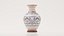 Traditionelles handbemaltes Keramikvase-Modell (3D-Modell)
