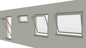Pivot Window Horizontal Axis
