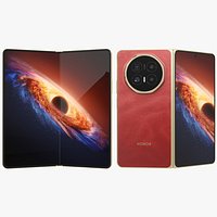 Honor Magic V6 Red Animated