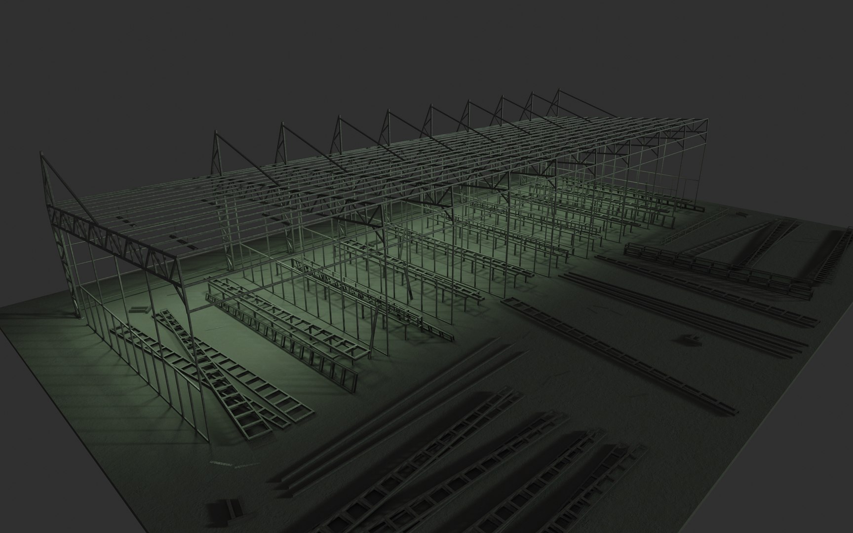 Mini Warehouse And Factory Building 3D - TurboSquid 1924068