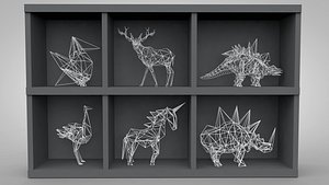 3D model Animal abstract