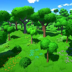 Forest - Stylized Fantasy Environment