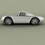 1956 porsche 550 coupe 3D model
