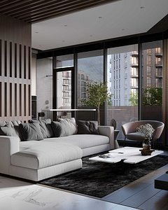 3D Interior RODOS Livingroom