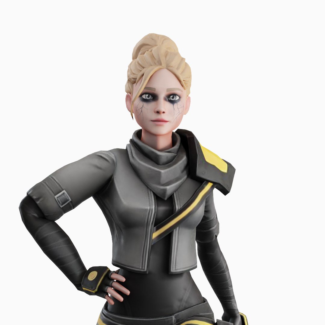 Sci Fi Warrior Woman Character model - TurboSquid 2003565