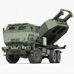 m142 himars army truck model