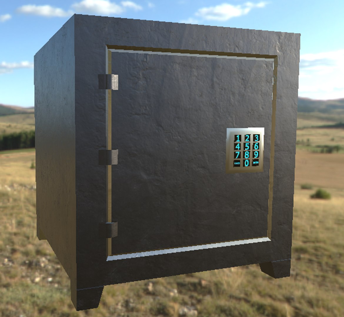 Digital Safe 3D Model - TurboSquid 1200563