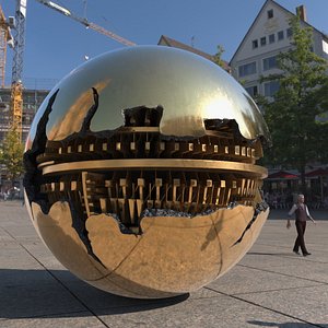 Sphere Within Sphere Sculpture Vatican