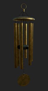 wind chimes 3D model