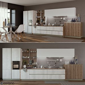 kitchen infinity stosa 3D model