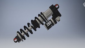 Racing Shox 3d model 3D model