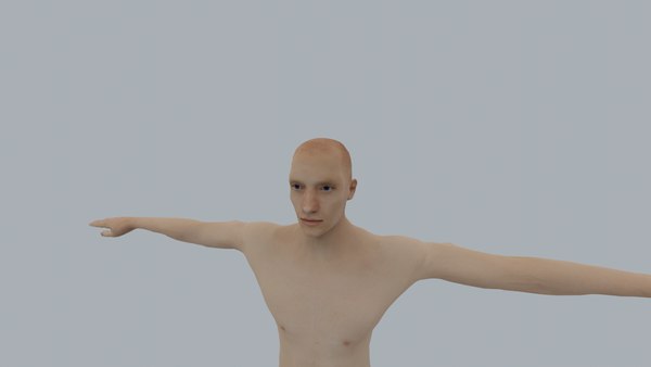 3D gameready humanoid