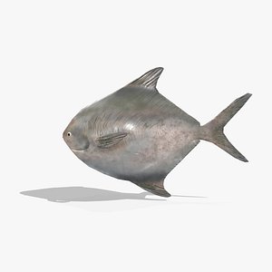 3D model Medieval Fish 03