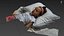 Chica dormida modelo 3d