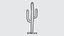 Cactus 3D model