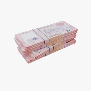 3D model 5000 Lebanese Pound LBP