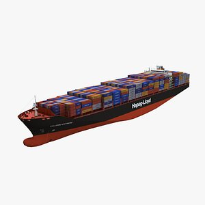 cargoship containers 3ds