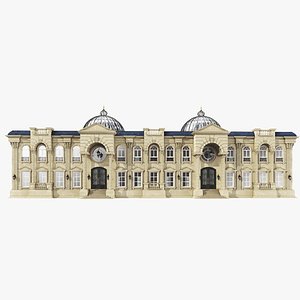 Classic Villa 3D Model