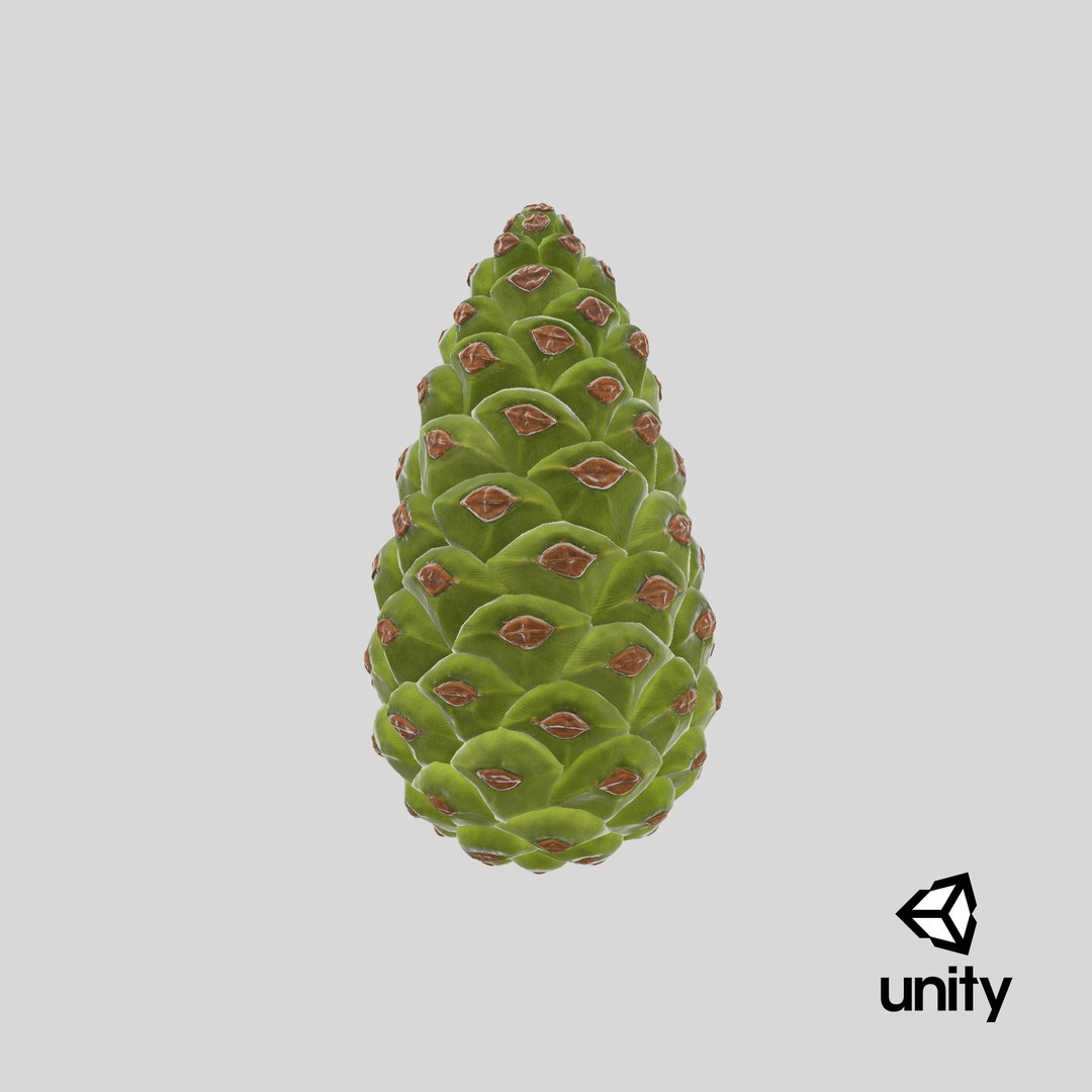 3D model Green Pine Cone https://p.turbosquid.com/ts-thumb/km/4sCRE9/8p/stemcell_unity_render/png/1686756004/1920x1080/fit_q87/9a32d7c37bc3c846d081f6102cb1573a5cc8997c/stemcell_unity_render.jpg