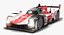 Toyota LMH  and LMP1 WEC 2020-2021 Cars Collection 3D model
