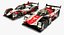 Toyota LMH  and LMP1 WEC 2020-2021 Cars Collection 3D model