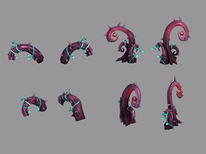 3D yunmengze - thorns 37 model