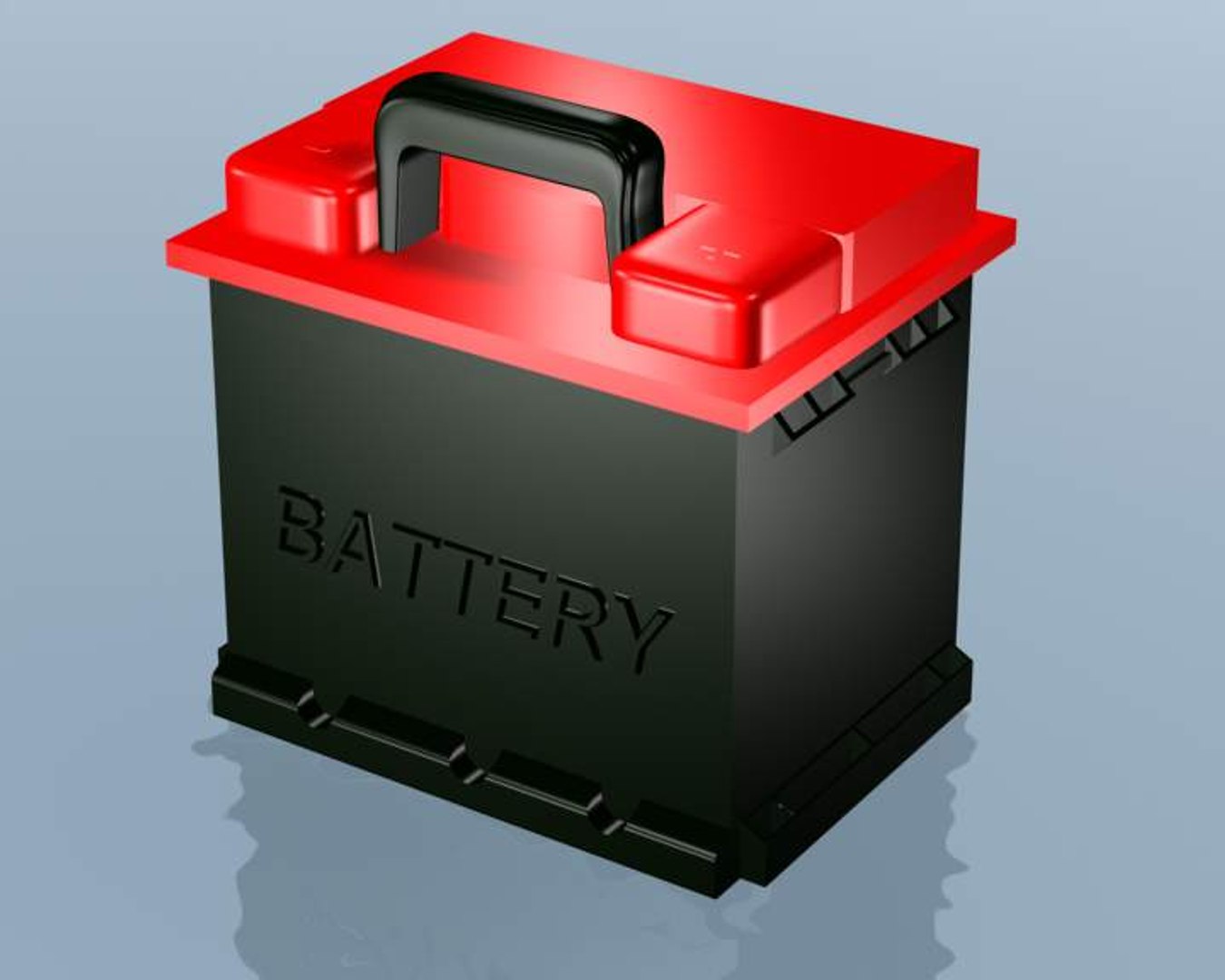 3d battery model