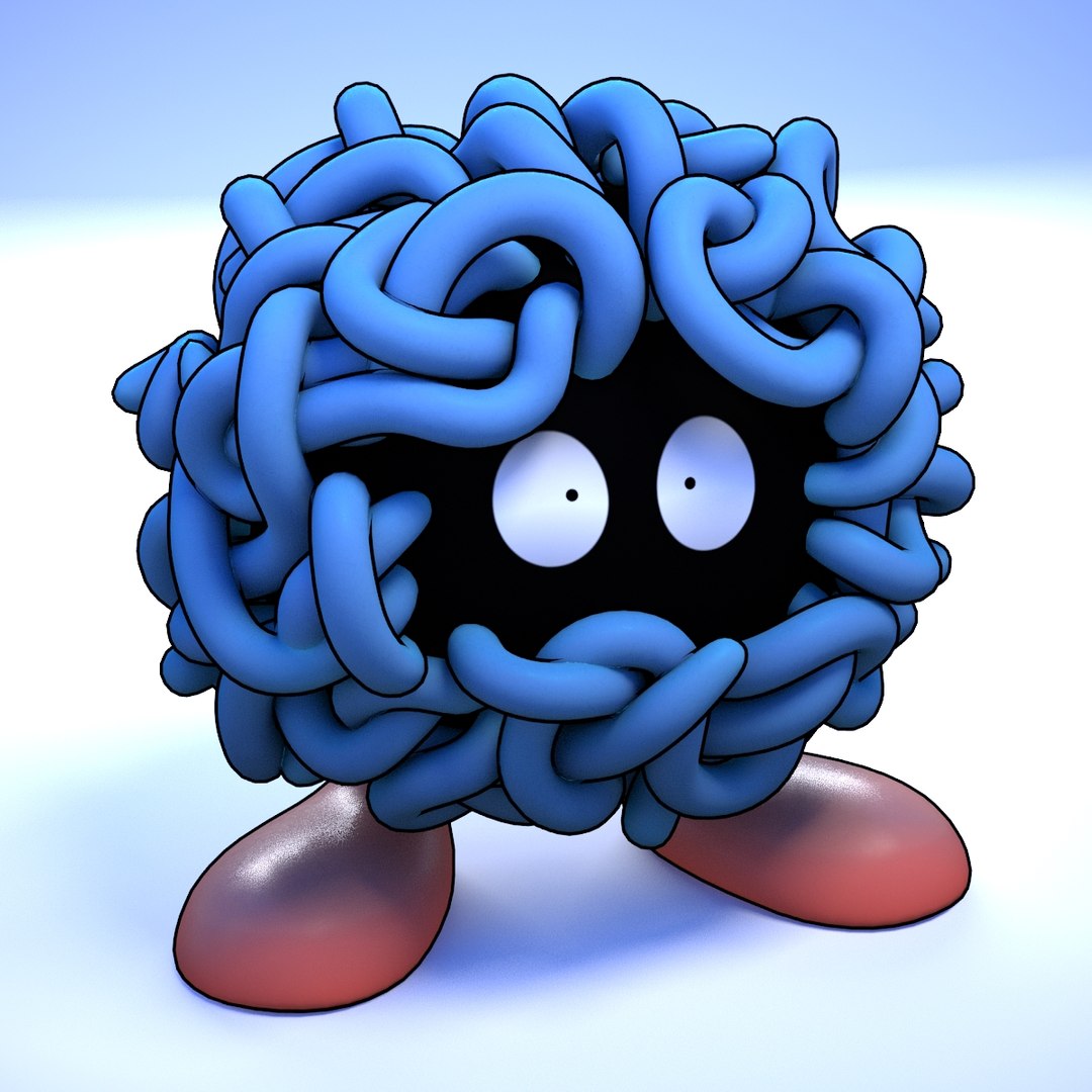 3d Tangela Pokemon